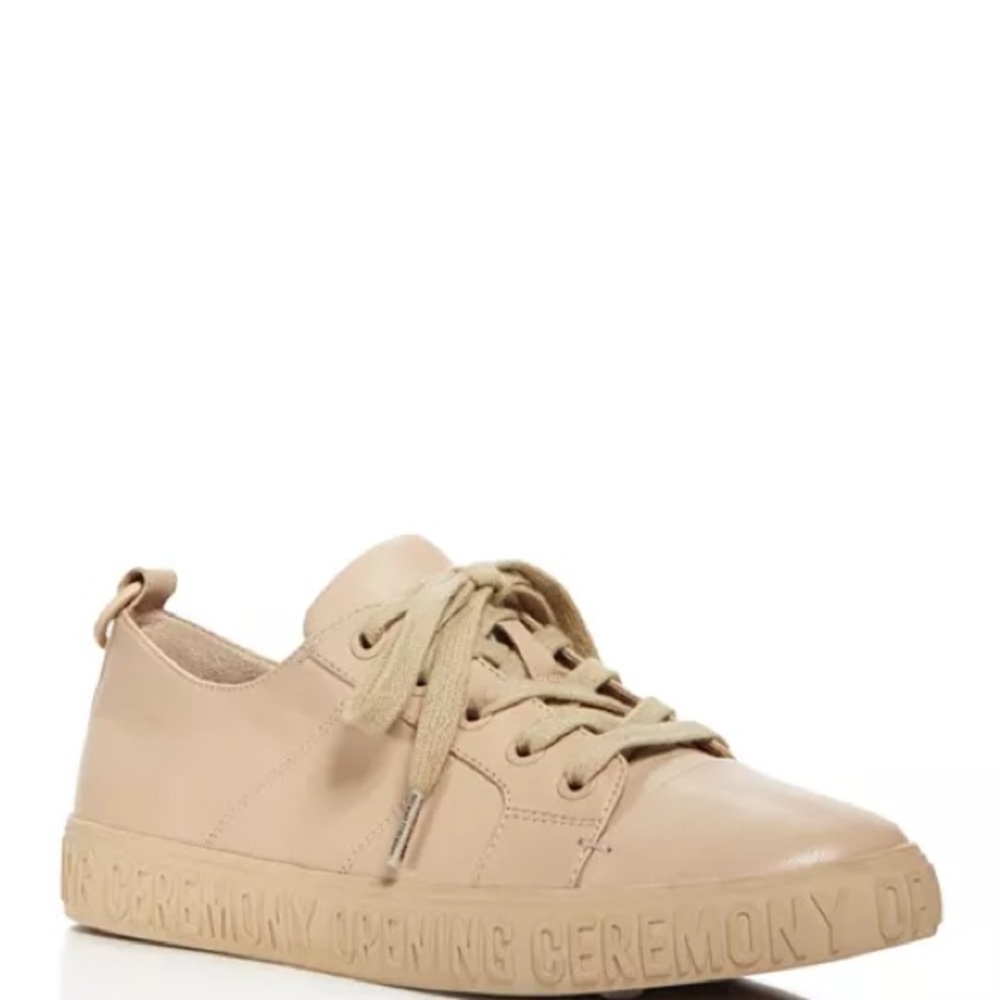 Opening Ceremony Women's La Cienega Leather Low Top Sneakers - Size 9
